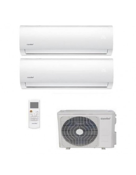 Condizionatore fisso dual Comfee' SERIE CF W 9+12 Bianco Bianco