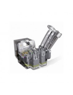 Connettore UTP RJ45 Keystone Jack in Cat 6A testato a 500MHz Classe EA conforme alle ISO/IEC 11801,EN50173,EIA/TIA 568 - 1 PZ