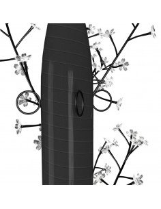 Albero di Natale 2000 LED Blu Ciliegio in Fiore 500cm