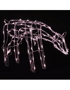 Decorazioni di Natale a Forma di Renne 3 pz 229 LED