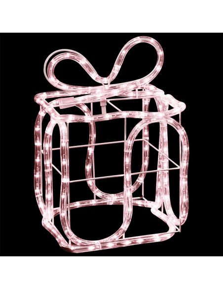 Decorazione Natale Scatole Regalo con 180 LED Interni Esterni