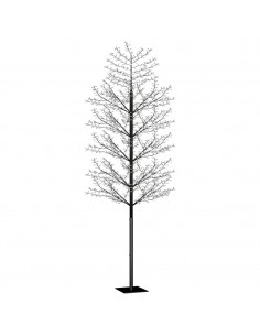 Albero di Natale 2000 LED Blu Ciliegio in Fiore 500cm 2
