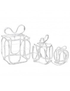 Decorazione Natale Scatole Regalo con 180 LED Interni Esterni 2