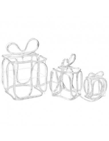 Decorazione Natale Scatole Regalo con 180 LED Interni Esterni