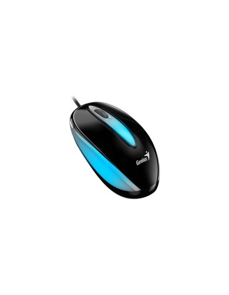 GENIUS MOUSE USB DX-MINI FLASHING LED BLACK