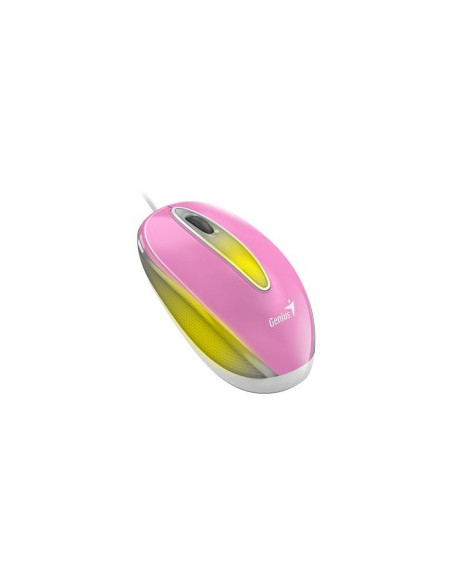 GENIUS MOUSE USB DX-MINI FLASHING LED PINK