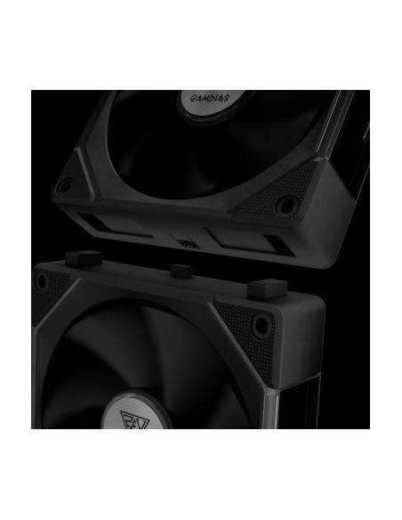 GAMDIAS VENTOLA CASE KIT AEOLUS P2-1201 ARGB PWM FAN 120mm