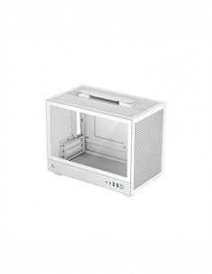 DEEPCOOL CASE MINI ITX CH160 WHITE ultraportabile & alto flusso d'aria