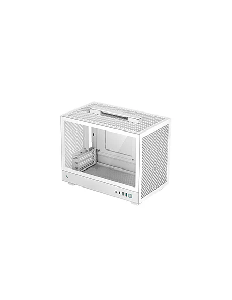 DEEPCOOL CASE MINI ITX CH160 WHITE ultraportabile & alto flusso d'aria