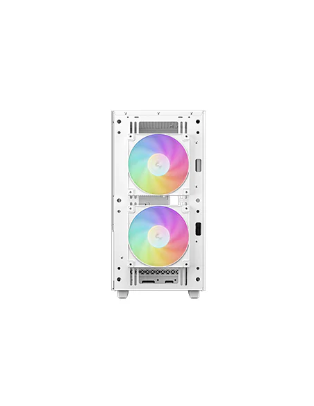 DEEPCOOL CASE MICRO ATX CH360 WHITE 2*140+1*120mm ARGB FAN