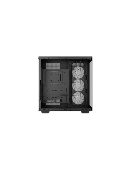 DEEPCOOL CASE MID TOWER CH780 BLK 1x420 ARGB FAN VETRI PANORAMICI