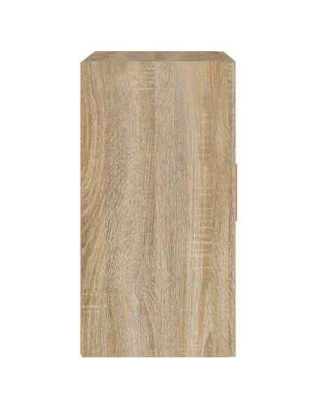 Armadietto a Muro Rovere Sonoma 60x30x60 cm Legno Multistrato