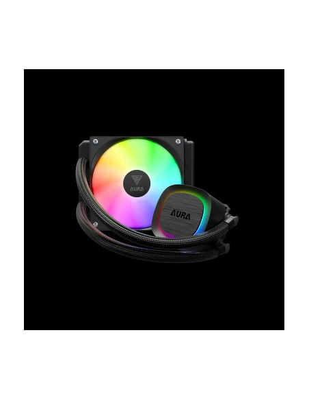 GAMDIAS RAFF.LIQUIDO AURA GL120 V2 1xFAN ARGB