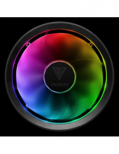 GAMDIAS VENTOLA CPU BOREAS E1-010 ARGB PWM HYDRAULIC FAN  LGA 1200/115X/170
