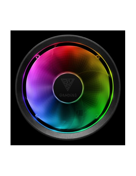 GAMDIAS VENTOLA CPU BOREAS E1-010 ARGB PWM HYDRAULIC FAN  LGA 1200/115X/170