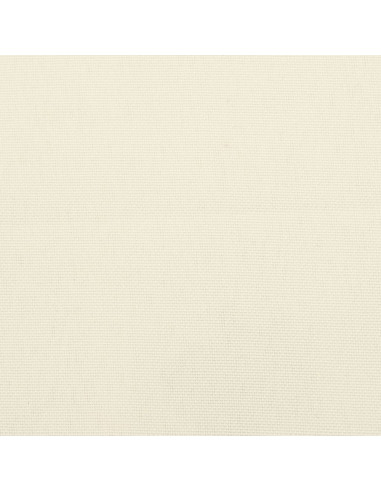 Cuscino per Panca Bianco Crema 100x50x7 cm in Tessuto Oxford
