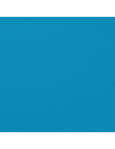 Cuscino per Panca Azzurro 100x50x7 cm in Tessuto Oxford