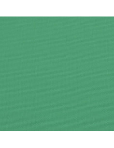 Cuscino per Panca Verde 100x50x7 cm in Tessuto Oxford