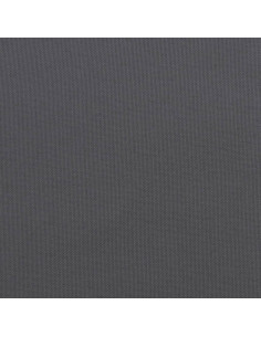 Cuscino per Panca Antracite 120x50x7 cm in Tessuto Oxford