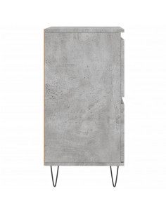 Credenza Grigio Cemento 60x35x70 cm in Legno Multistrato 2