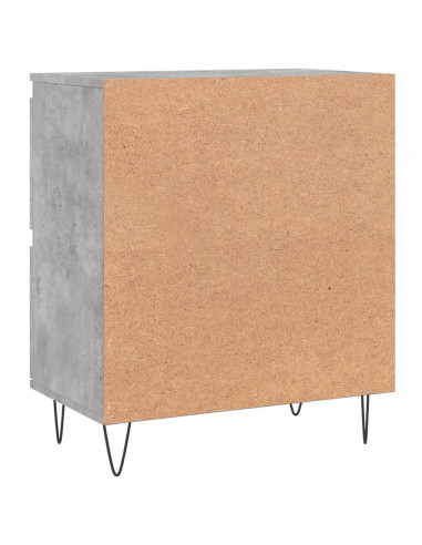 Credenza Grigio Cemento 60x35x70 cm in Legno Multistrato