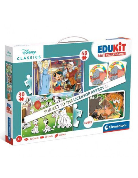 EDUKIT 4 IN 1 - DISENY CLASSIC