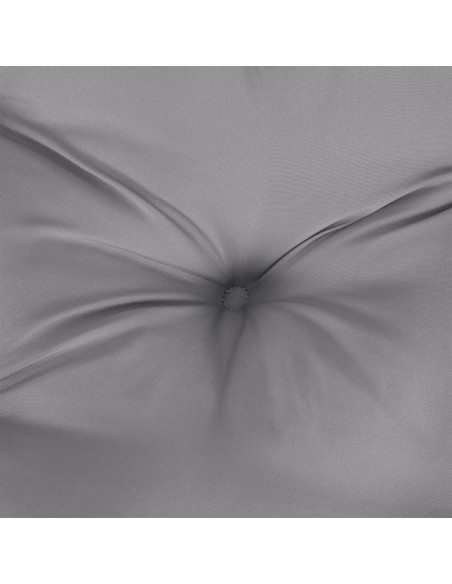 Cuscino per Panca Grigio 100x50x7 cm in Tessuto Oxford