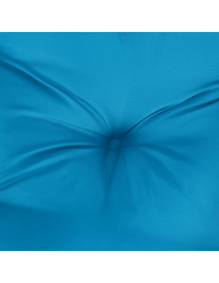 Cuscino per Panca Azzurro 100x50x7 cm in Tessuto Oxford