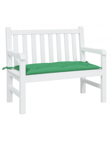 Cuscino per Panca Verde 100x50x7 cm in Tessuto Oxford