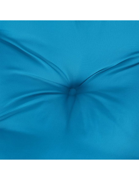 Cuscino per Panca Azzurro 120x50x7 cm in Tessuto Oxford