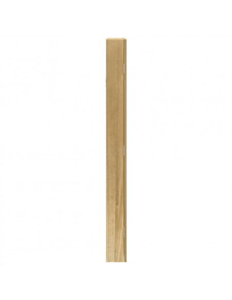 Armadio Portagioie con Specchio a Muro 37,5x10x106 cm