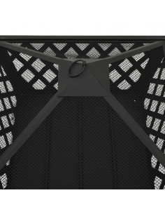 Braciere con Attizzatoio 64 cm XXL in Acciaio