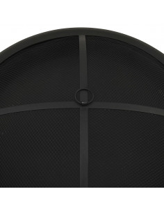 Braciere con Attizzatoio 75 cm XXL in Acciaio