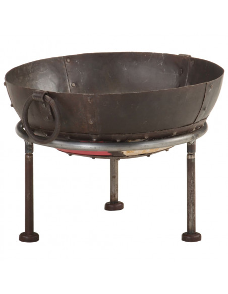 Braciere Rustico Colorato Ø 40 cm in Ferro