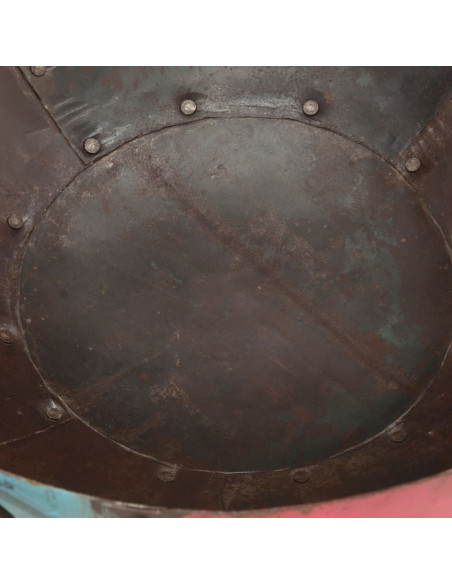 Braciere Rustico Colorato Ø 40 cm in Ferro