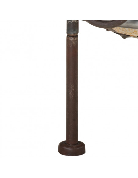 Braciere Rustico Colorato Ø 40 cm in Ferro