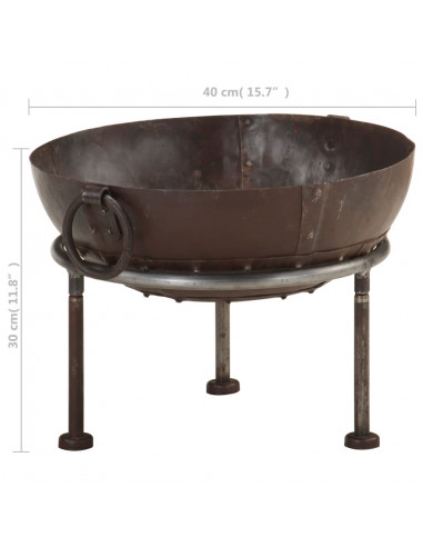 Braciere Rustico Ø 40cm in Ferro