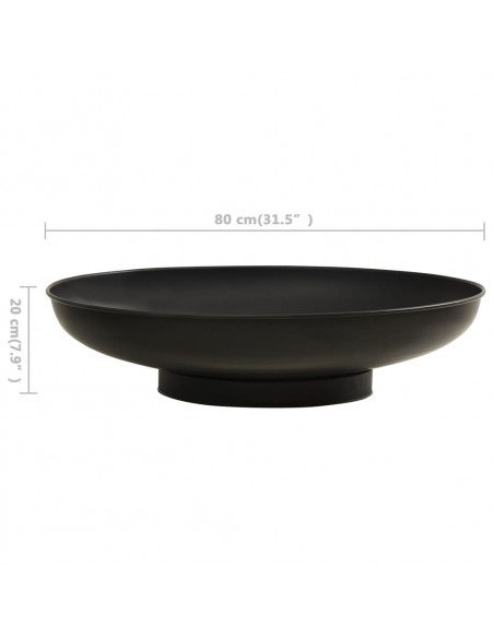 Braciere 80 cm in Acciaio