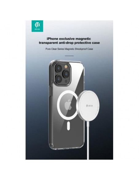 Devia Cover Magnetica con Apple Magsafe per iPhone 14 Pro