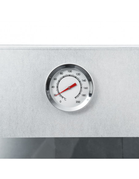 Affumicatore e Forno BBQ con 1 kg di Trucioli 44,5x29x83 cm