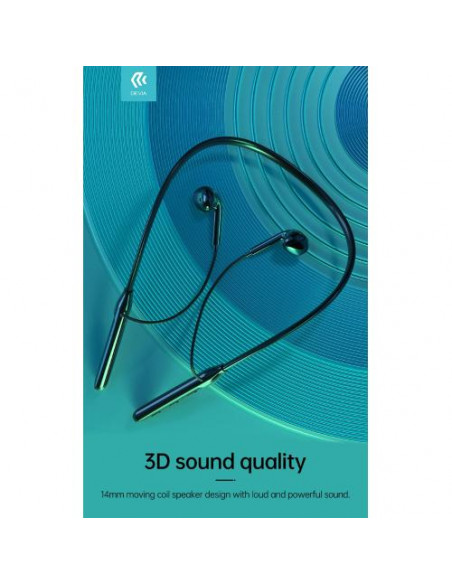 Devia Auricolari bluetooth 5.0 Sport Kintone EM036 voce e musica