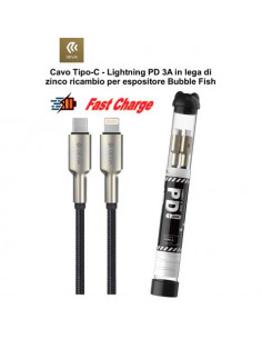 Devia Cavo Bubble Tipo-C - Lightning lega zinco ricambio Espositor