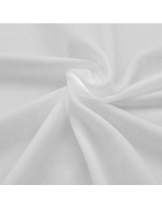Fodere Elasticizzate per Tavolo 2 pezzi 183x76x74 cm Bianco