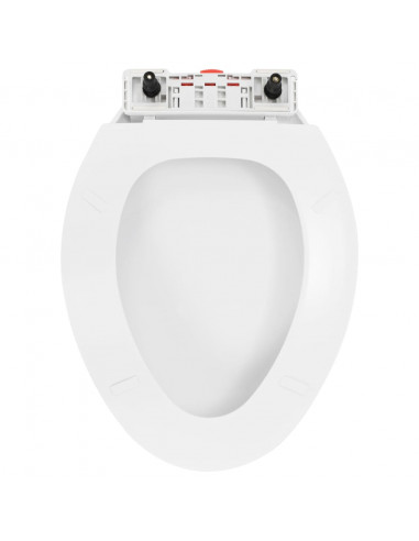 Copriwater Ammortizzato a Sgancio Rapido Bianco
