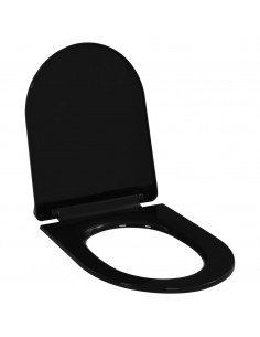 Copriwater Ammortizzato a Sgancio Rapido Nero 2