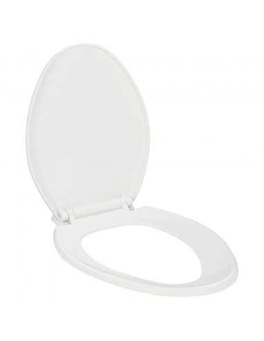 Copriwater Ammortizzato a Sgancio Rapido Bianco