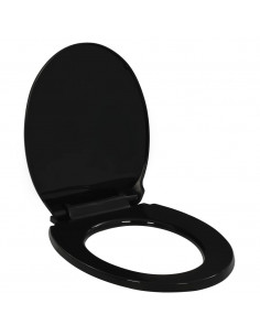 Copriwater Ammortizzato a Sgancio Rapido Nero 2