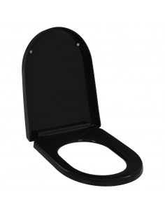 Copriwater Ammortizzato a Sgancio Rapido Nero 2