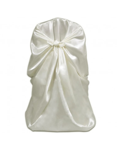 Coprisedia 6 pz Crema per Feste di Nozze