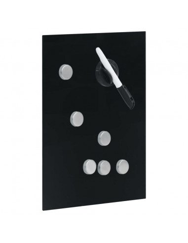 Cassetta Portachiavi con Lavagna Magnetica Nera 35x35x5,5 cm